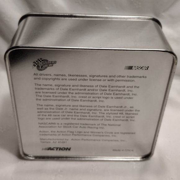 NASCAR || 8 Dale Jr  Shot Glass/Playing Cards Tin - Picture 6 of 6